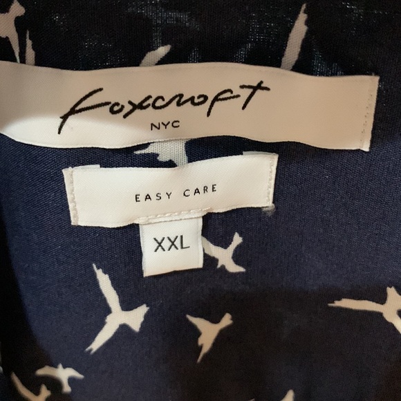 Foxcroft button down XXL - Picture 3 of 5